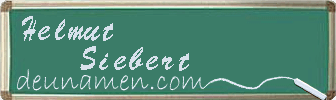 Helmut Siebert Visitenkarte